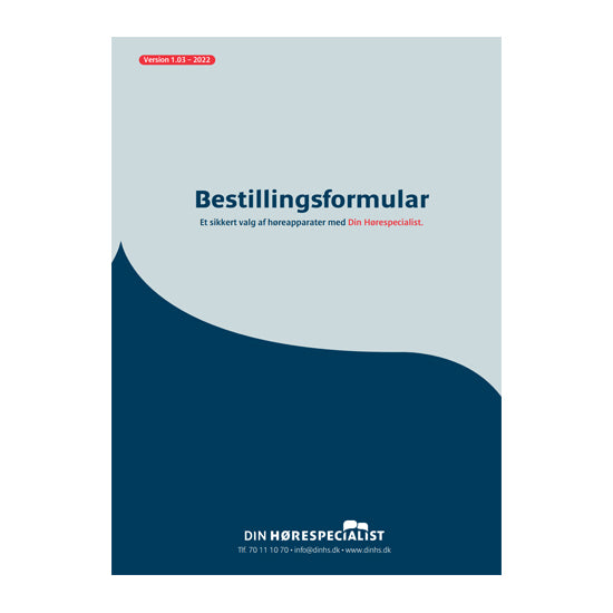Bestillingsformular 2023